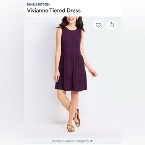 Nine Britton Vivianne Tiered Dress